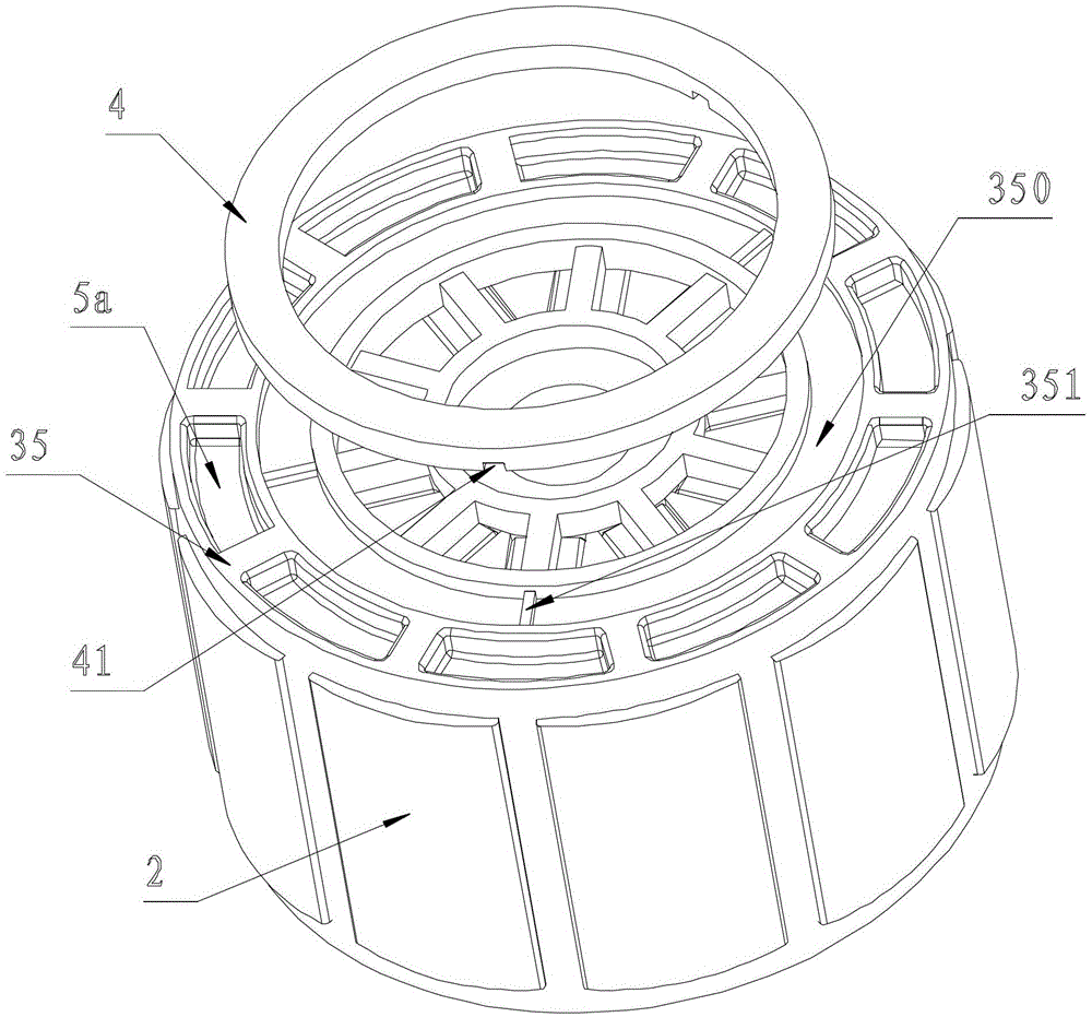 A motor rotor assembly
