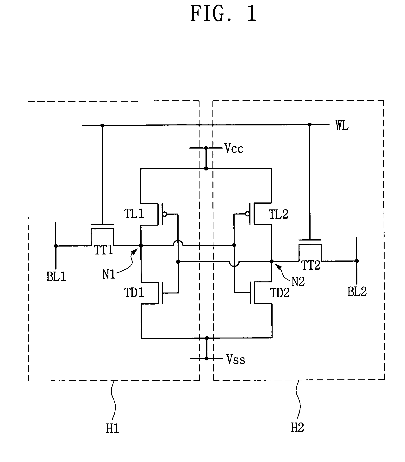Semiconductor device having a plurality of stacked transistors and method of fabricating the same