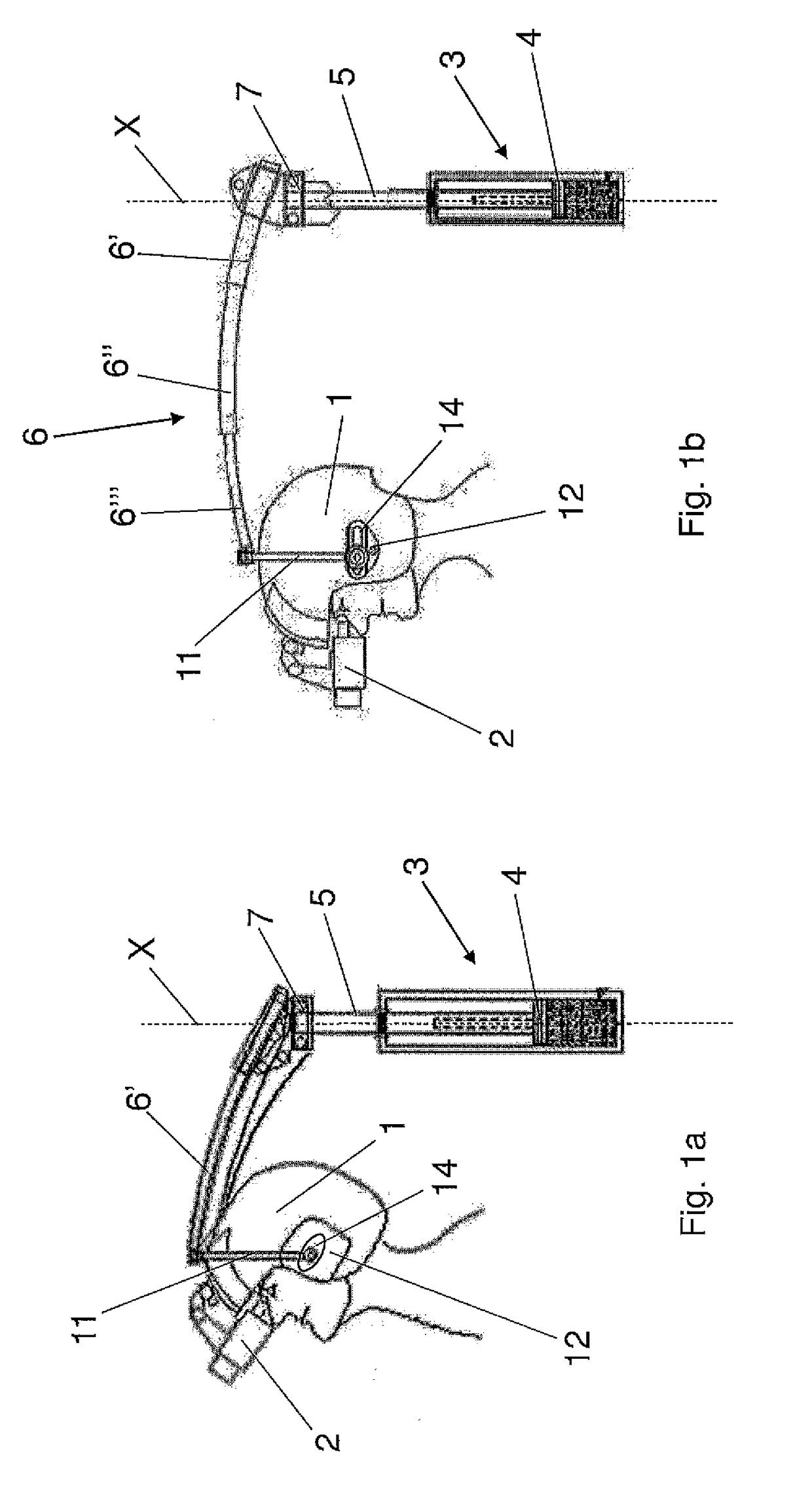 System for supporting the head-helmet unit of a passenger inside a vehicle