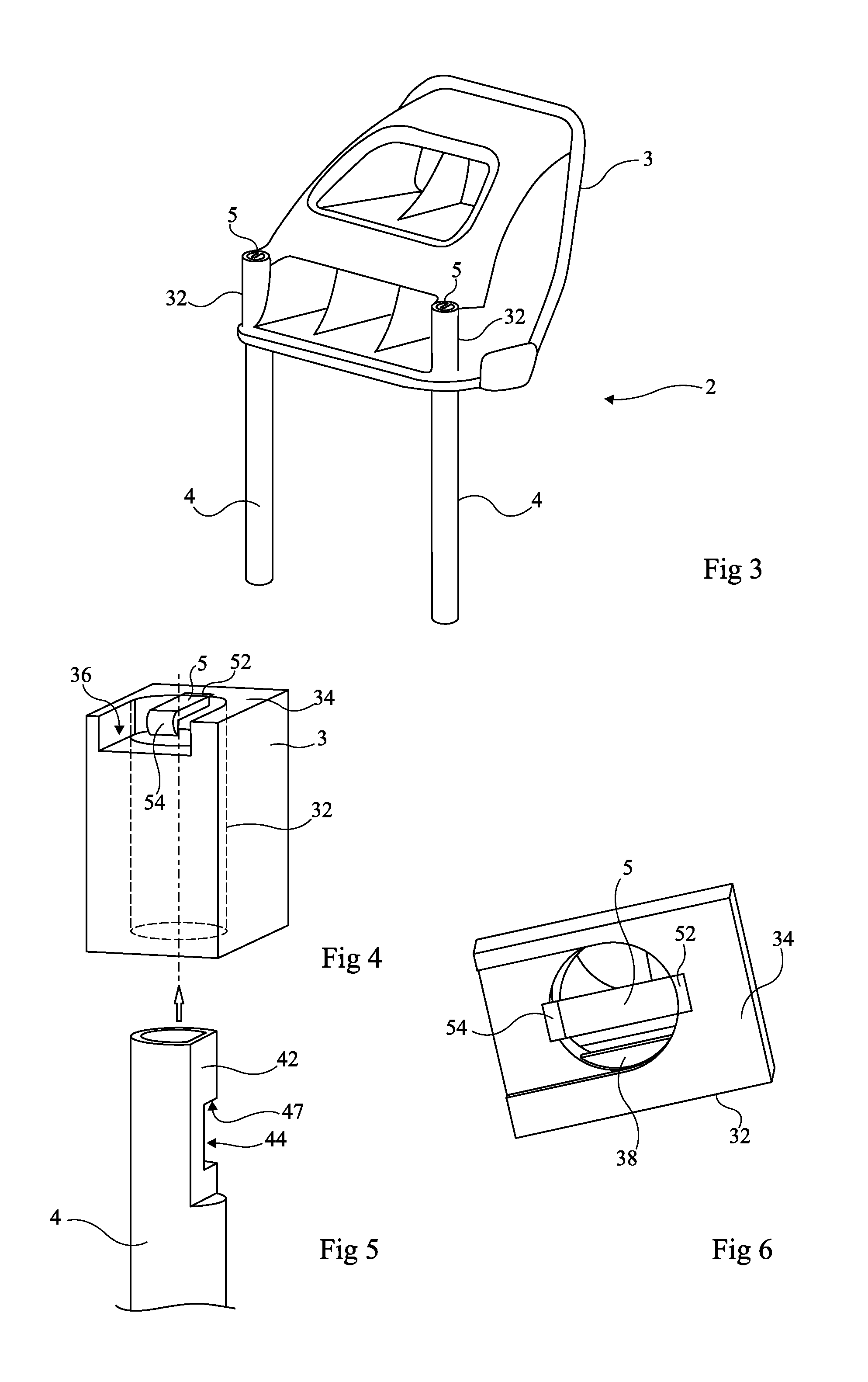 Headrest for motor vehicle seat