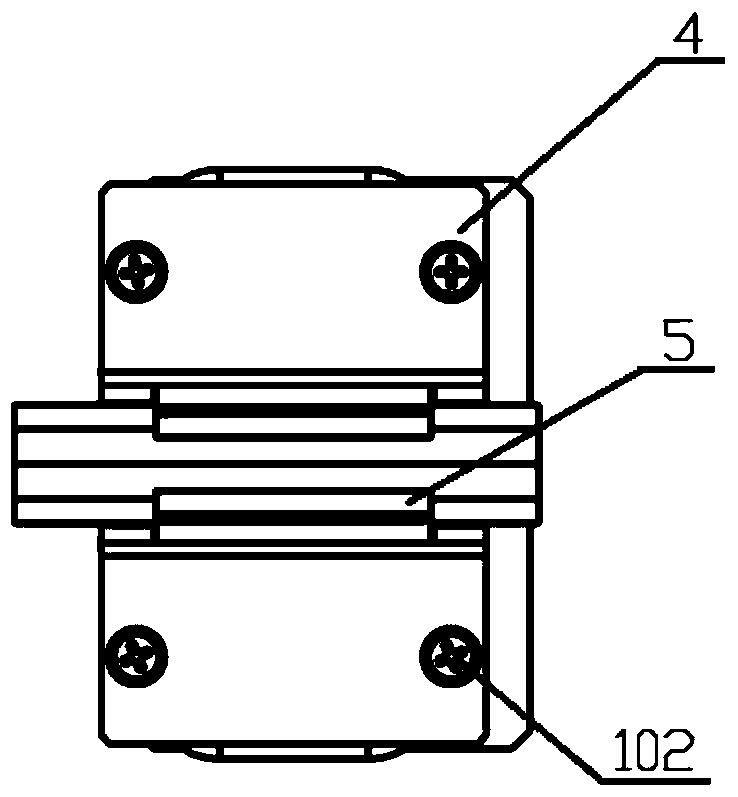 A pantograph pressure measuring device