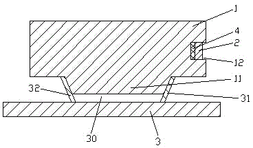 Anti-interference type robot guiding magnetic stripe track convenient to lay