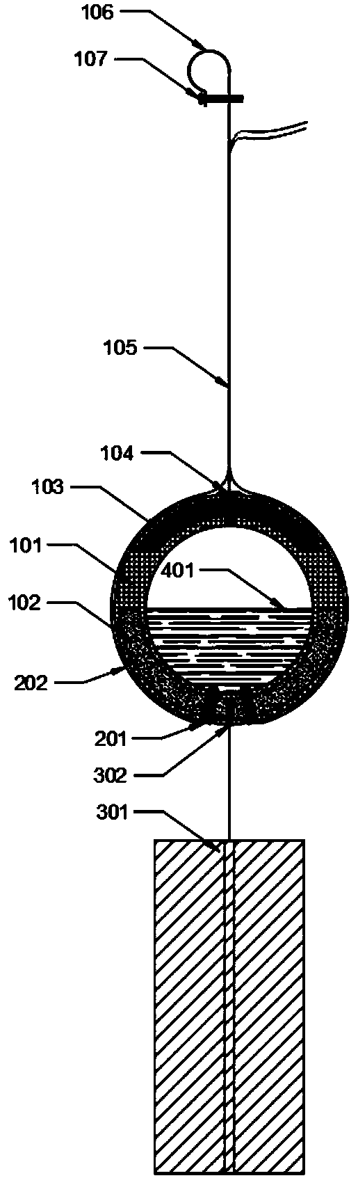 Bridge deck suspended-type wind power generator and operation method