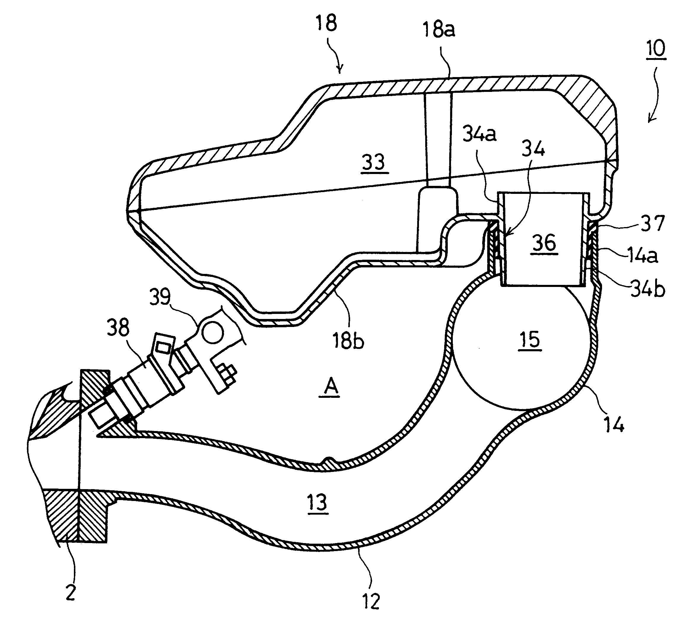 Suction apparatus of multi-cylinder internal combustion engine