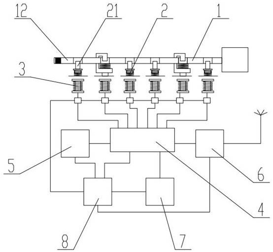 Electromagnetic locking electricity meter and locking control method