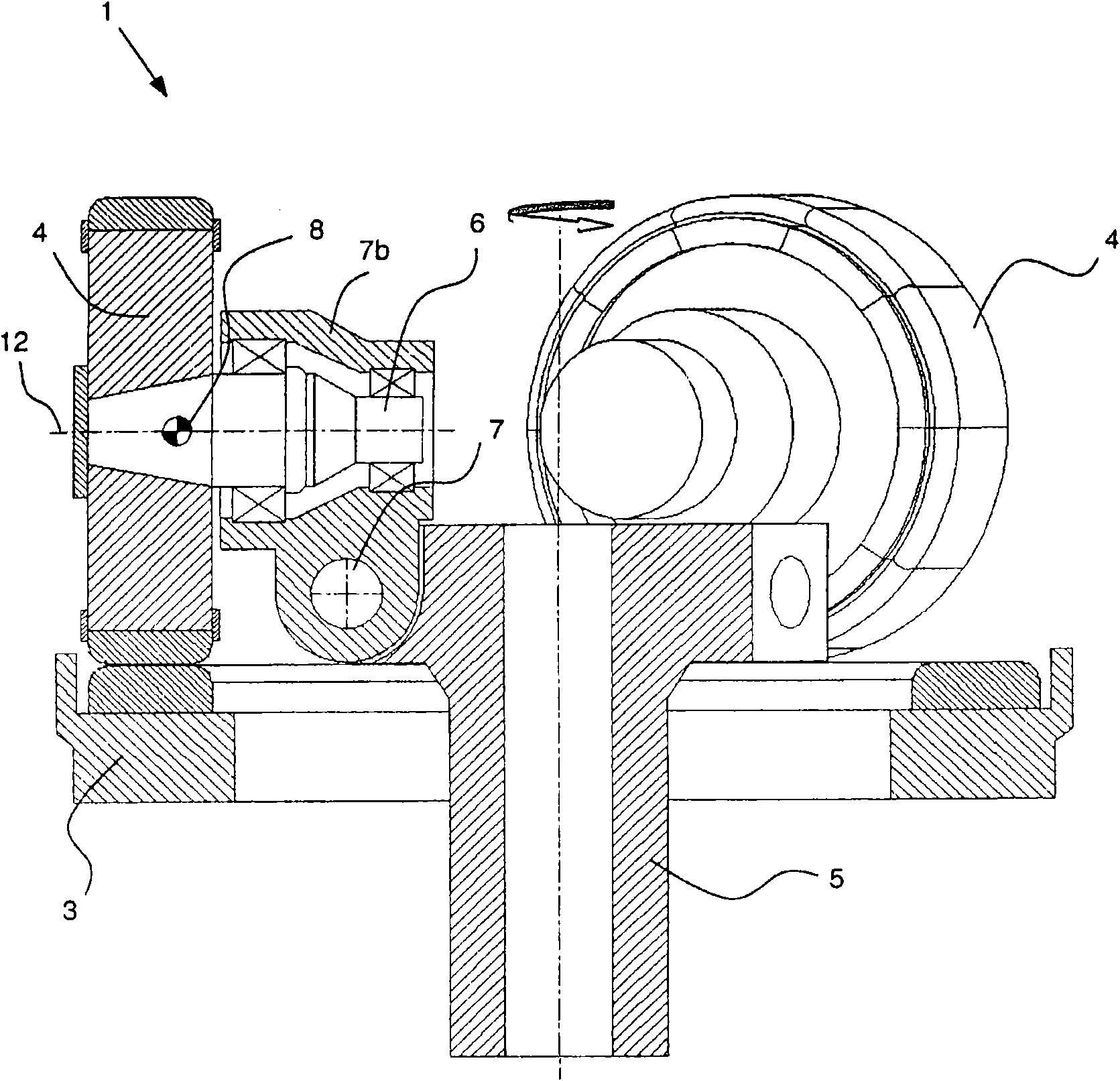 Roller mill for grinding particulate material