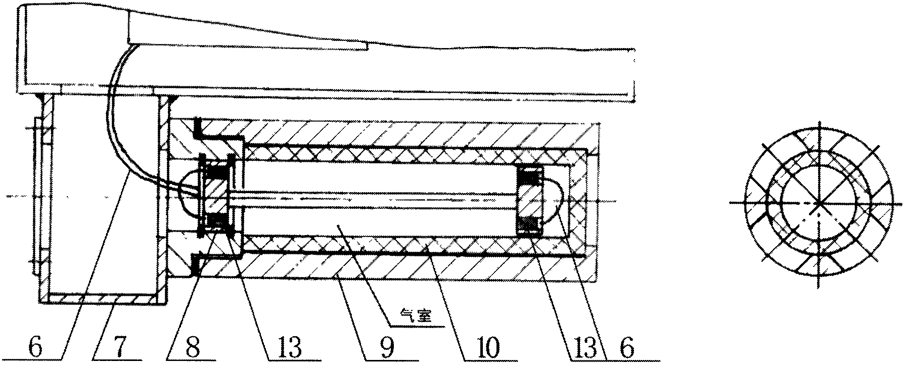Portable optical-fiber-sensing apparatus for detecting concentration of flammable and explosive gases and hazardous gases