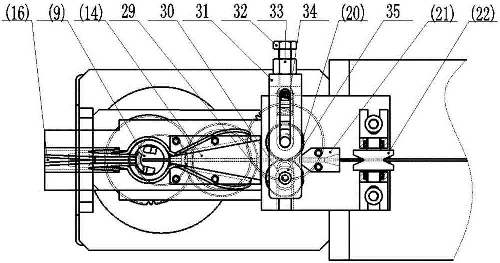 Automatic bundling machine for small bundles of wire