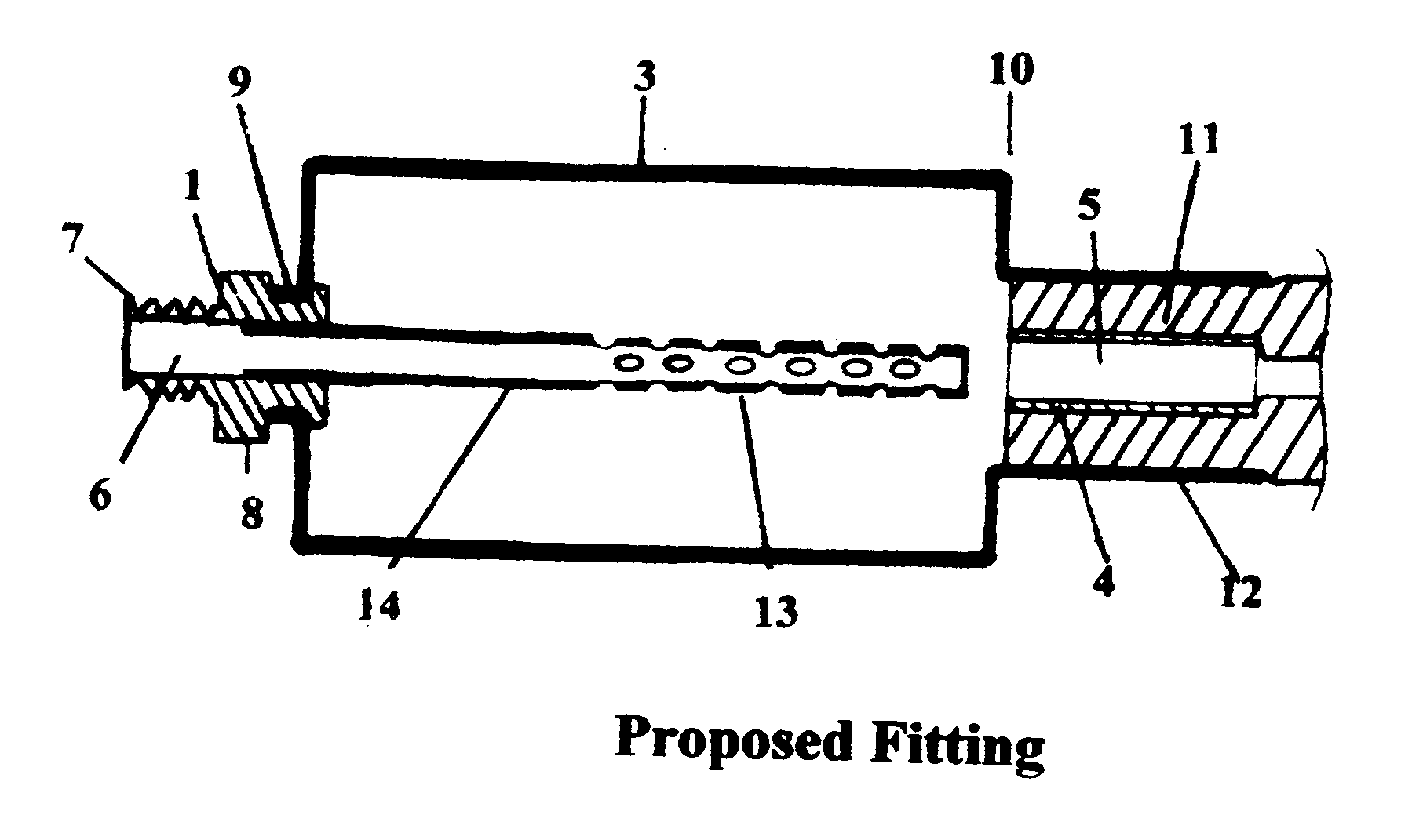 Air hose connector device