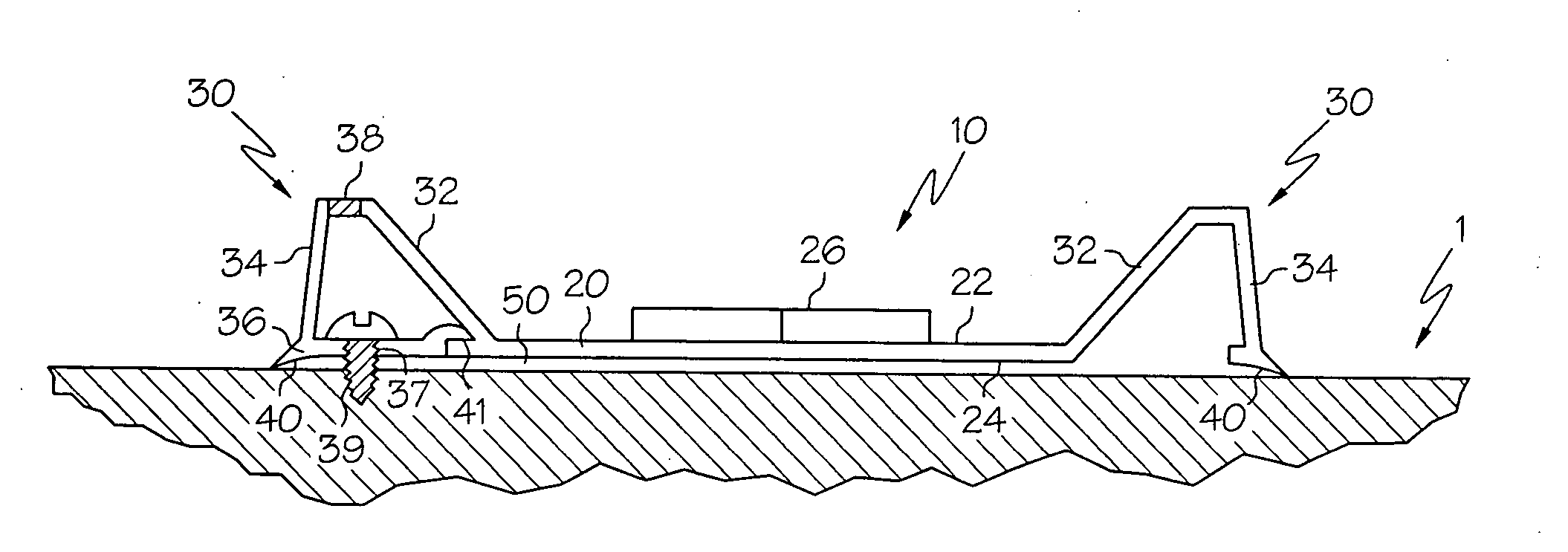 Elongate body for forming profiles in a castable material