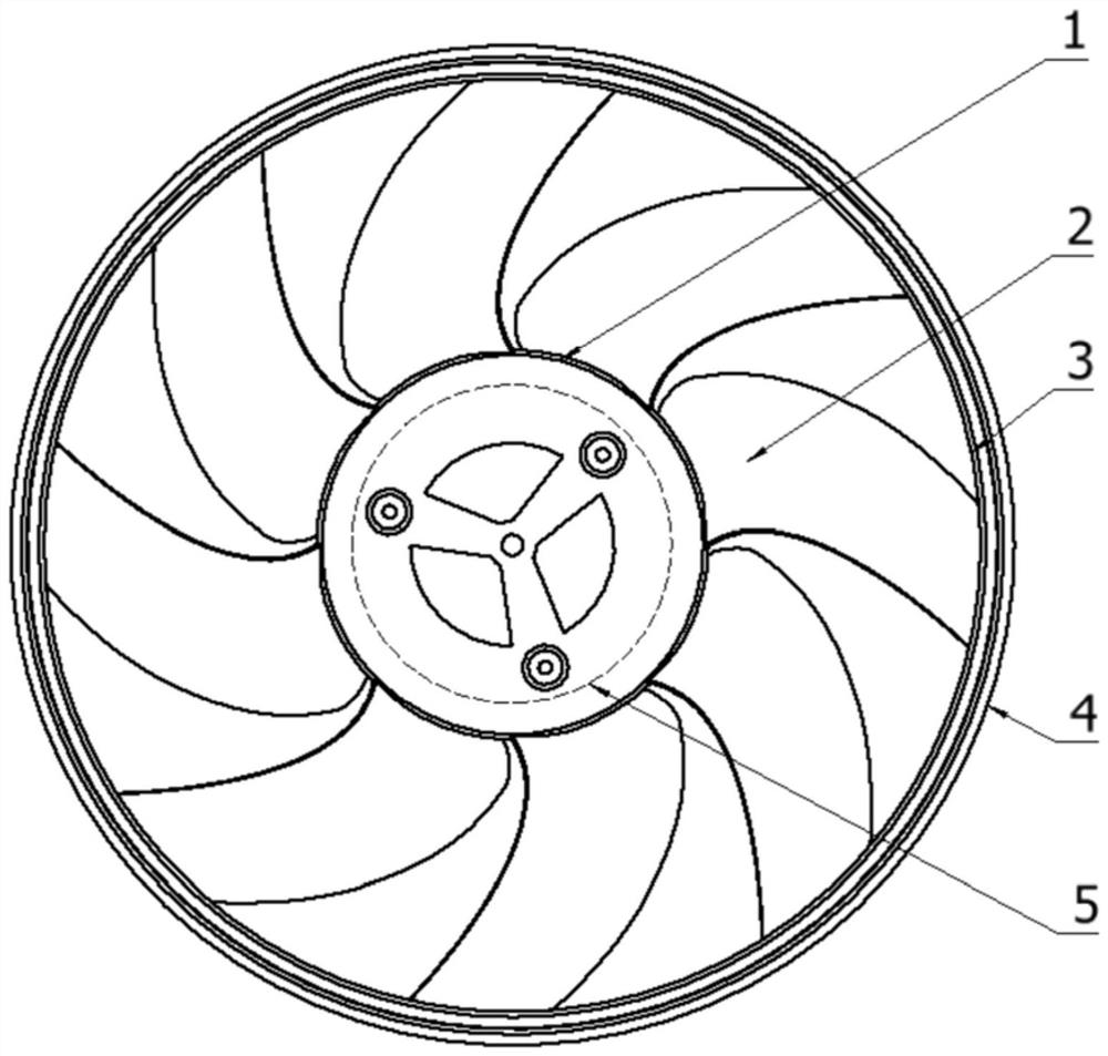 A high-pressure cooling fan for high-flow and low-noise fuel cell vehicles