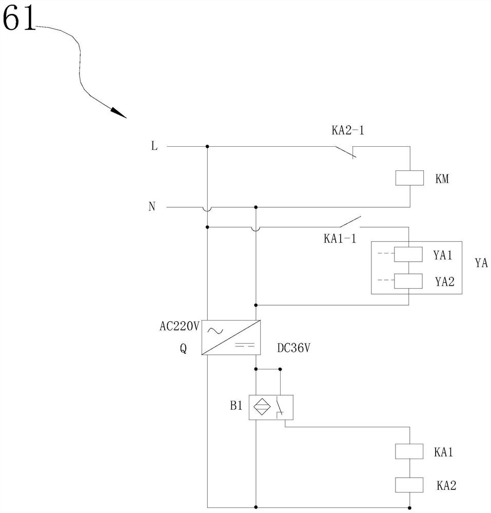 Rail-mounted vehicle anti-collision device and anti-collision method