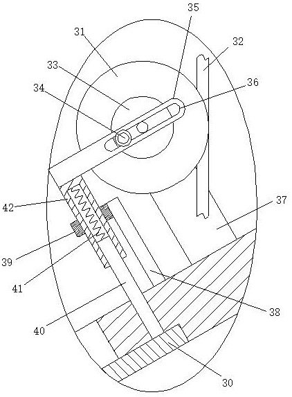 Closing device for opening of anchor recess outer plate of hull