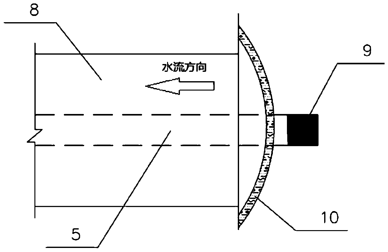 A repairable drainage tunnel, construction method and repair method