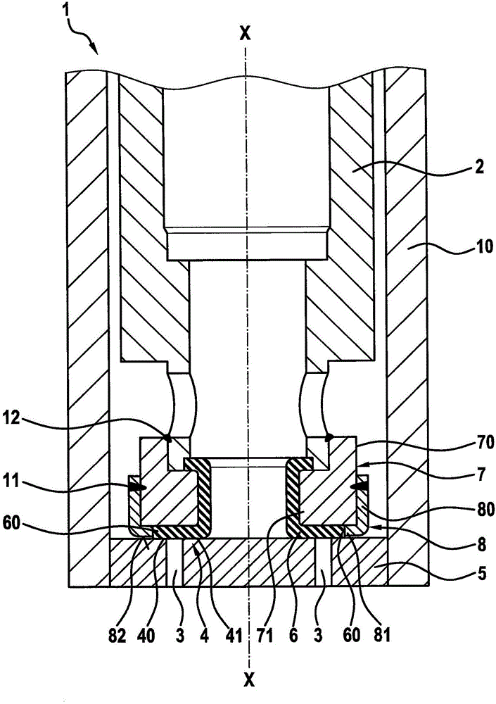 Gas valve with improved sealing characteristics