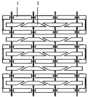 Wiring structure of induction layer