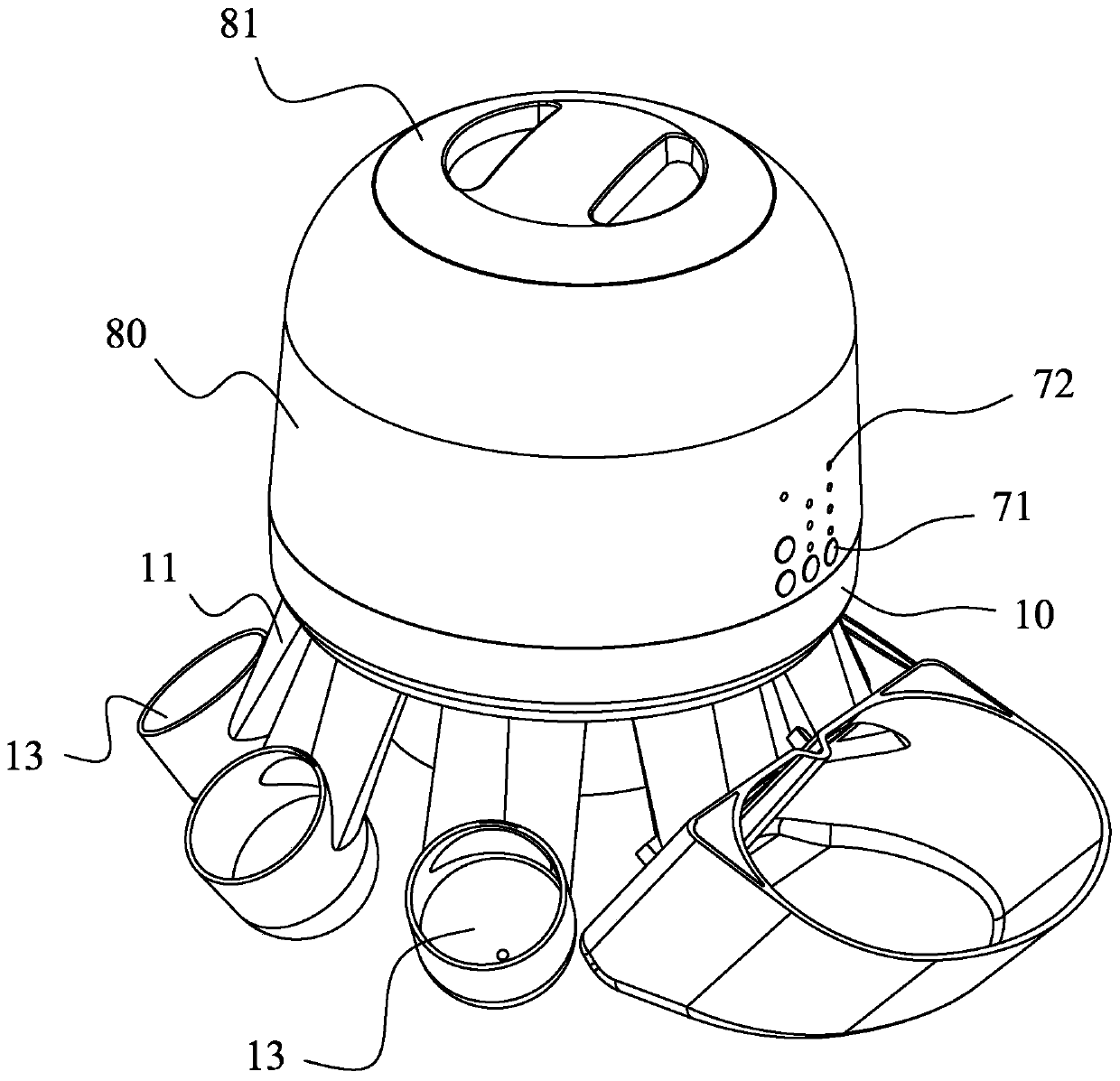 Intelligent food seeker