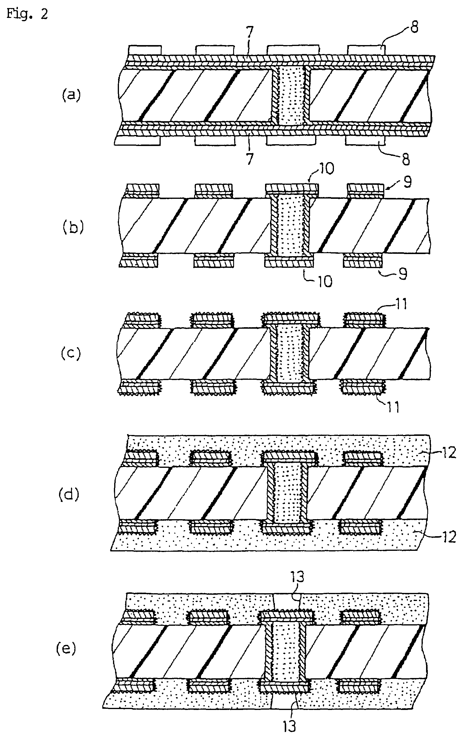 Printed wiring board having a roughened surface formed on a metal layer, and method for producing the same