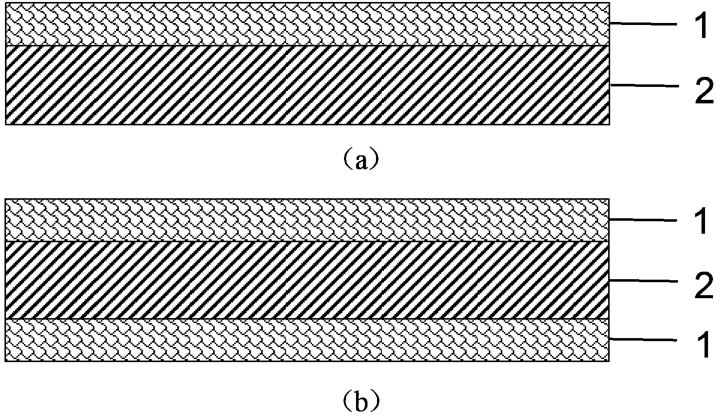 Composite diaphragm for battery and preparation method thereof