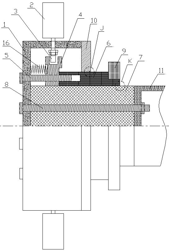 Economical water tank dedusting reversing fan device