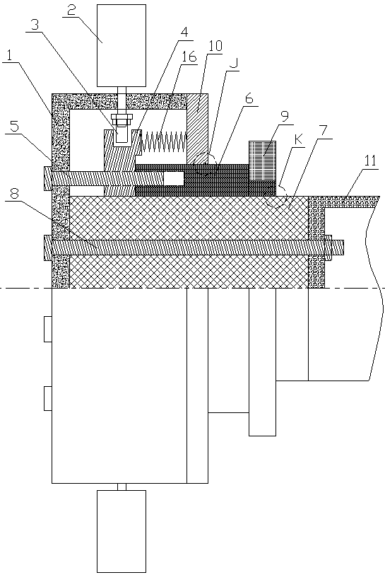 Economical water tank dedusting reversing fan device