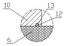 Economical water tank dedusting reversing fan device