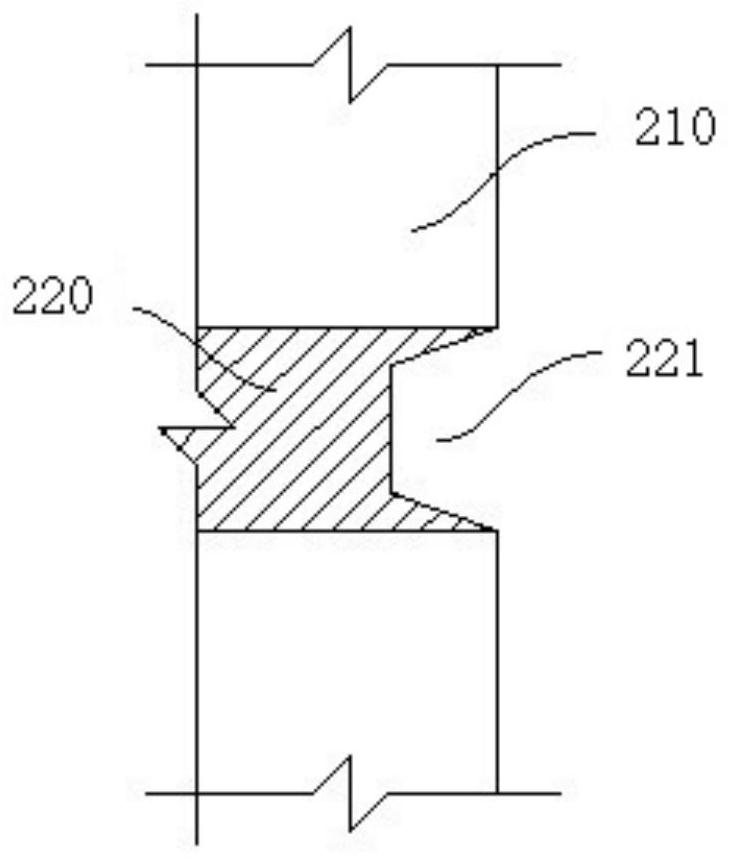 Reinforcing method and structure of existing rubble wall