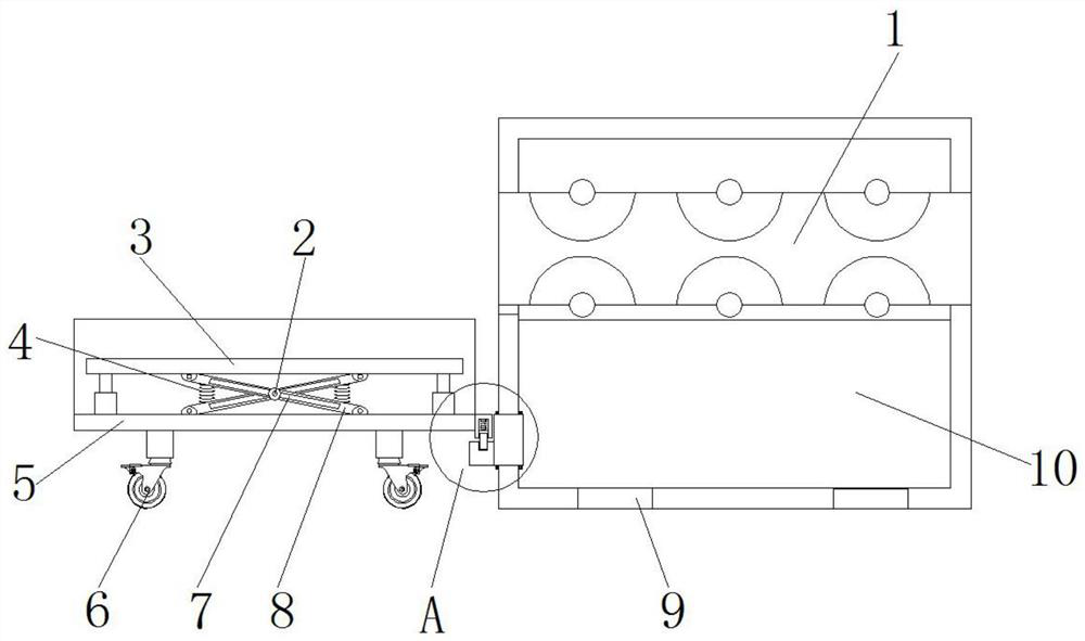 Straightening device for stainless steel pipe machining