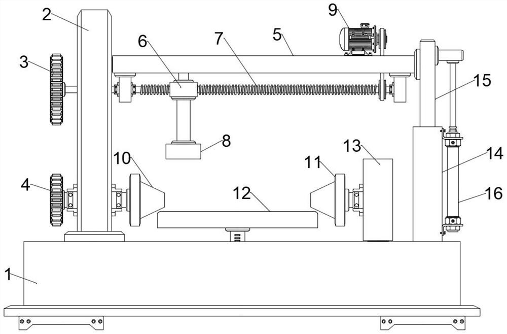 Equipment surface layer precision polishing device for oil cylinder production and processing