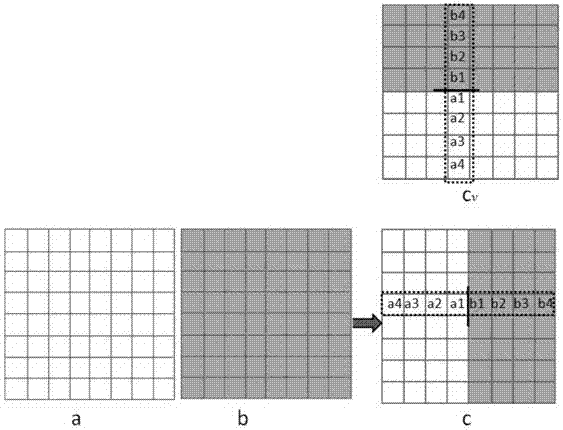 Low-bit compressed image deblocking method based on visual sensitivity and spatial filtering
