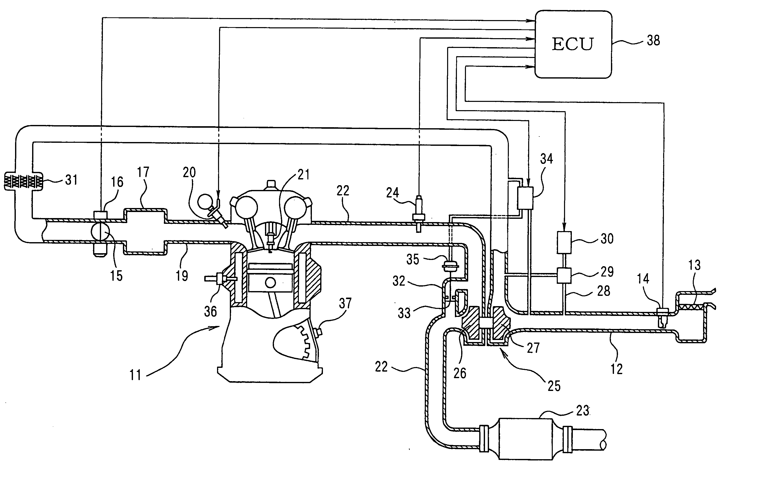 Boost pressure estimation apparatus for internal combustion engine with supercharger