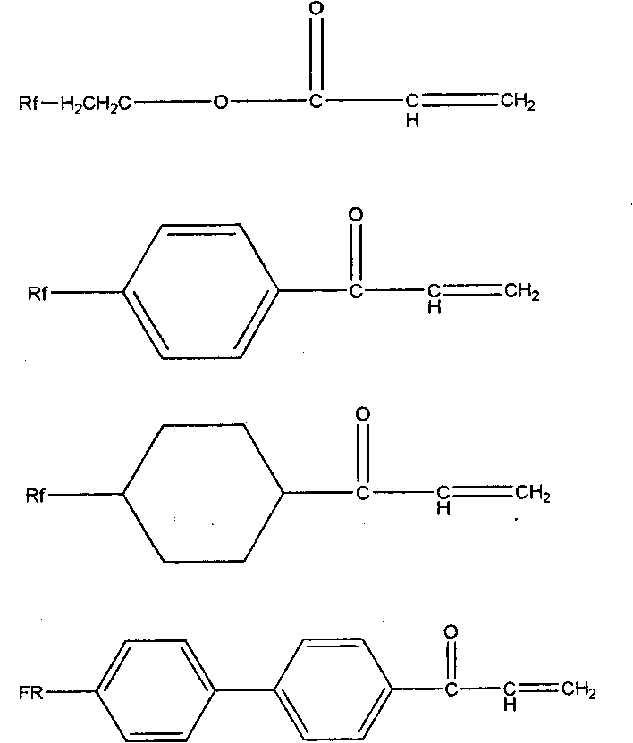 Fluorine water-repellent and oil-repellent agent