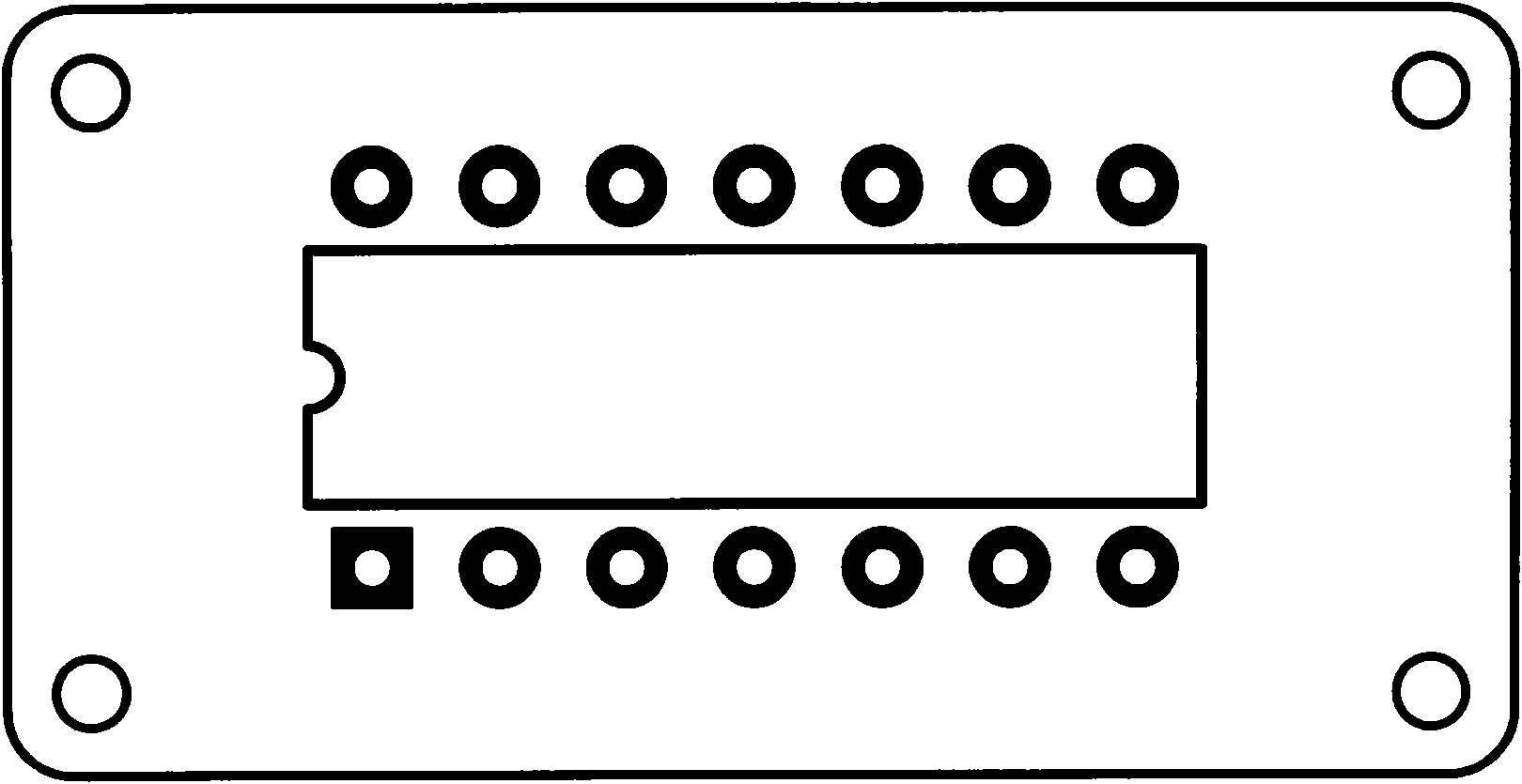 Solderless circuit chip carrier socket