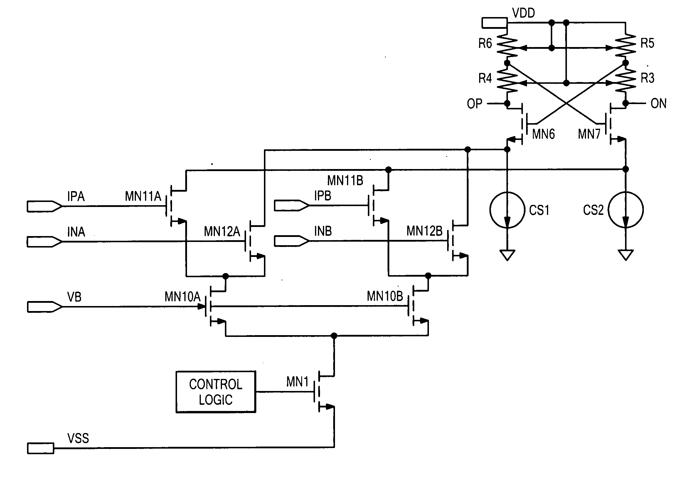 High-speed differential logic multiplexer