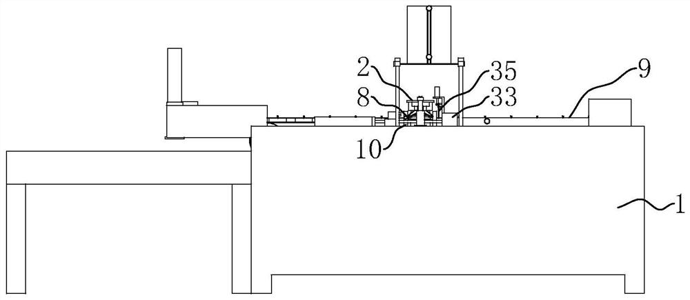 Earband spot welding equipment for mask production machine