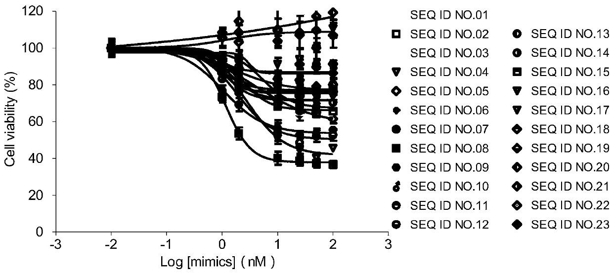 Micro RNA and application thereof in preparation of an anti-tumor drug