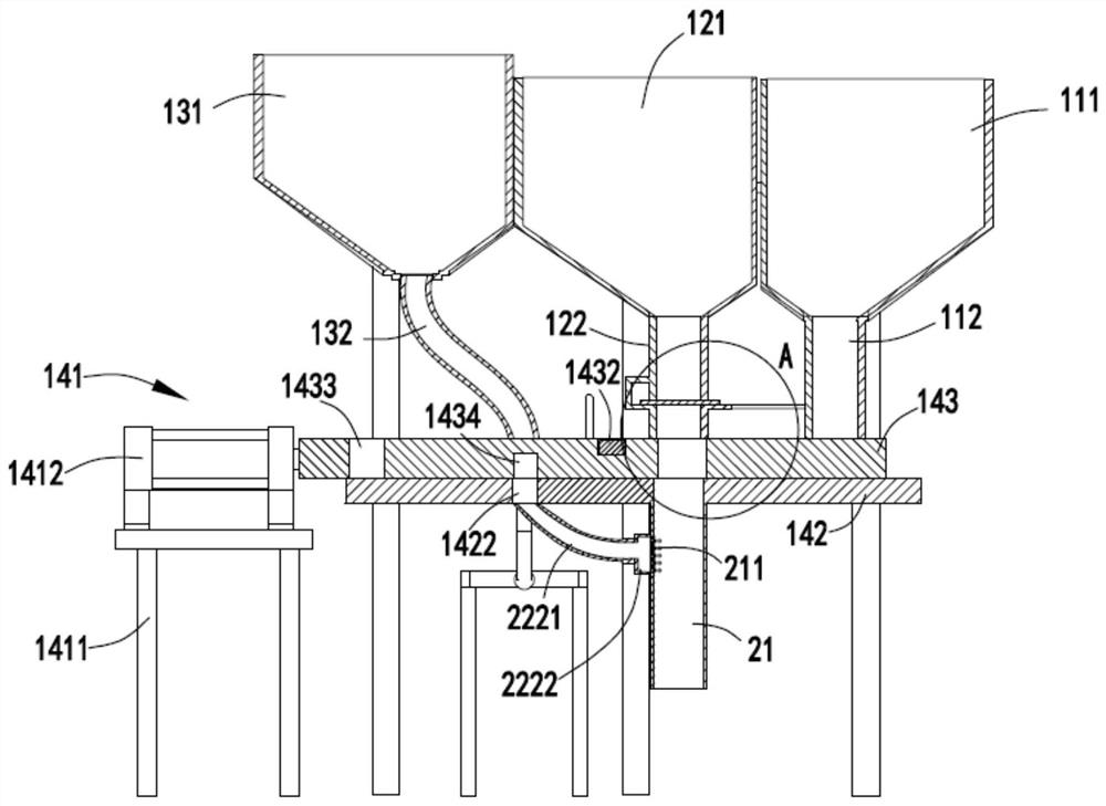 High-efficiency fixed-ratio mixing production process for coatings