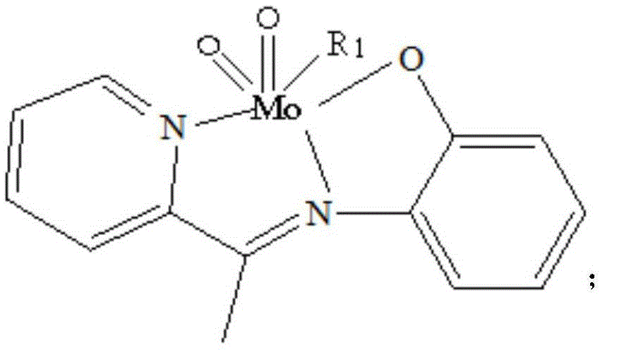 2-Acetylpyridine adenoaminophenol molybdenum complex and preparation method thereof