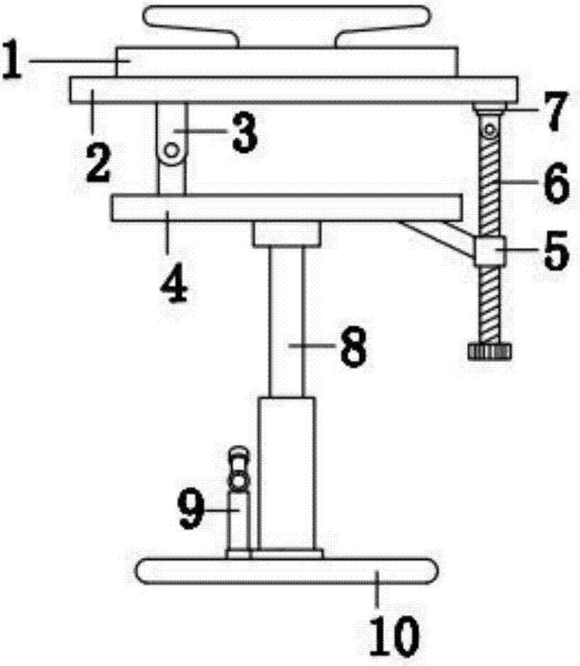 In-place measurement device of grinding processing of crankshaft