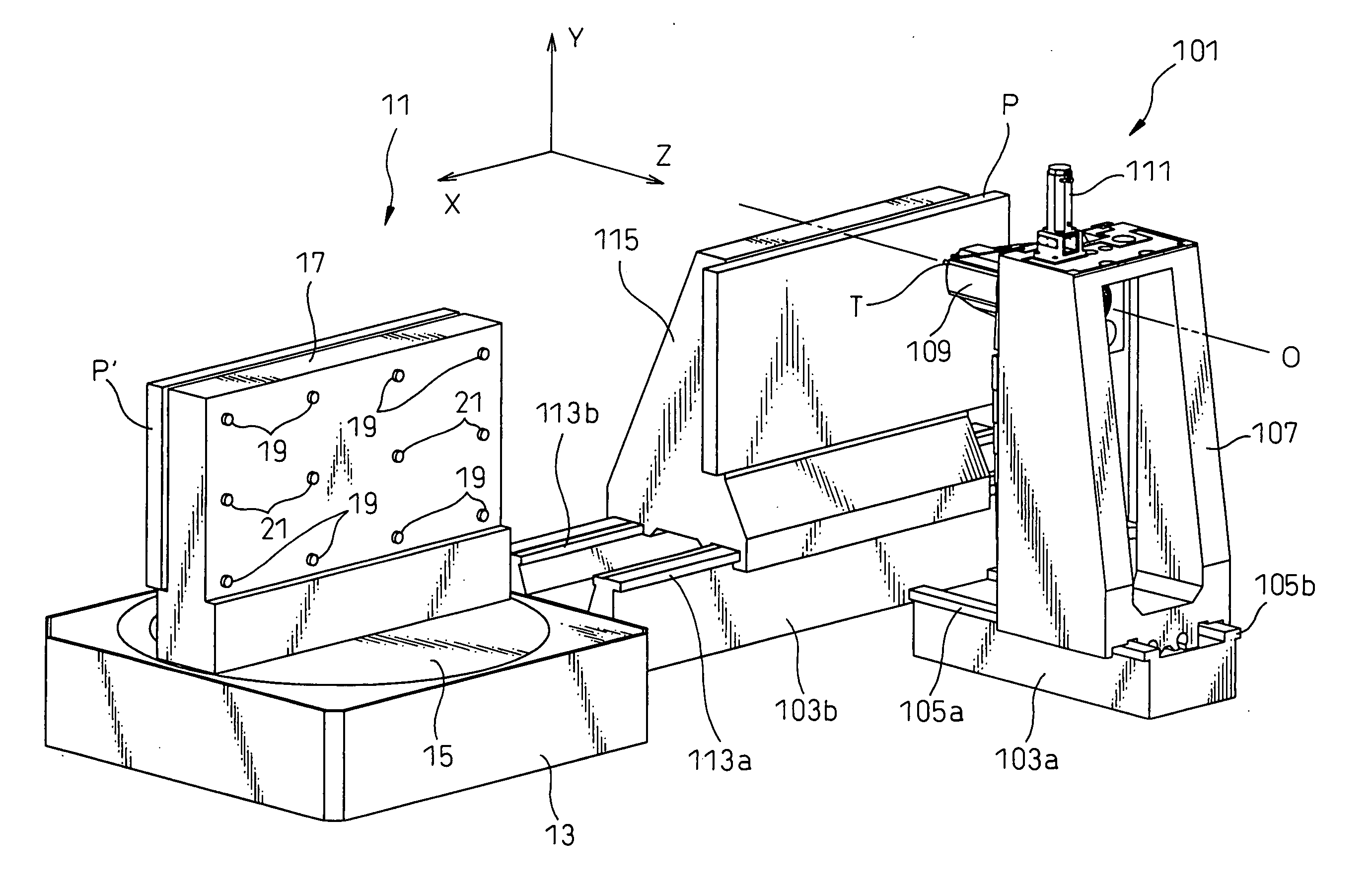 Pallet replacing device