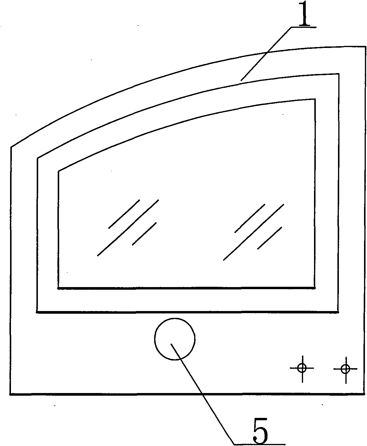 Bulletproof blast-protection composite glass of automobile and manufacturing method thereof