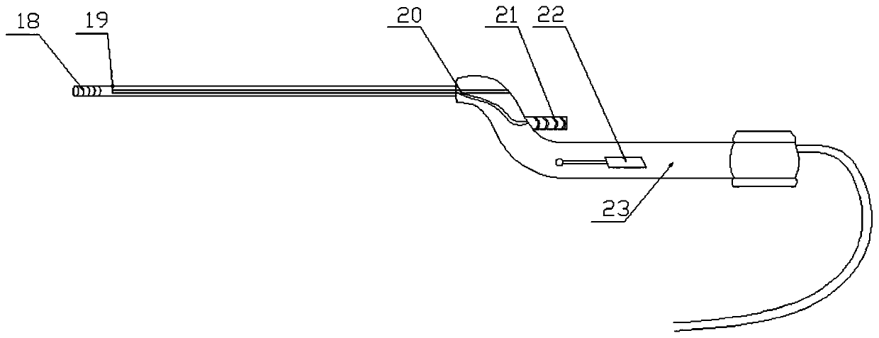 Large-pipeline endoscope integrated instrument