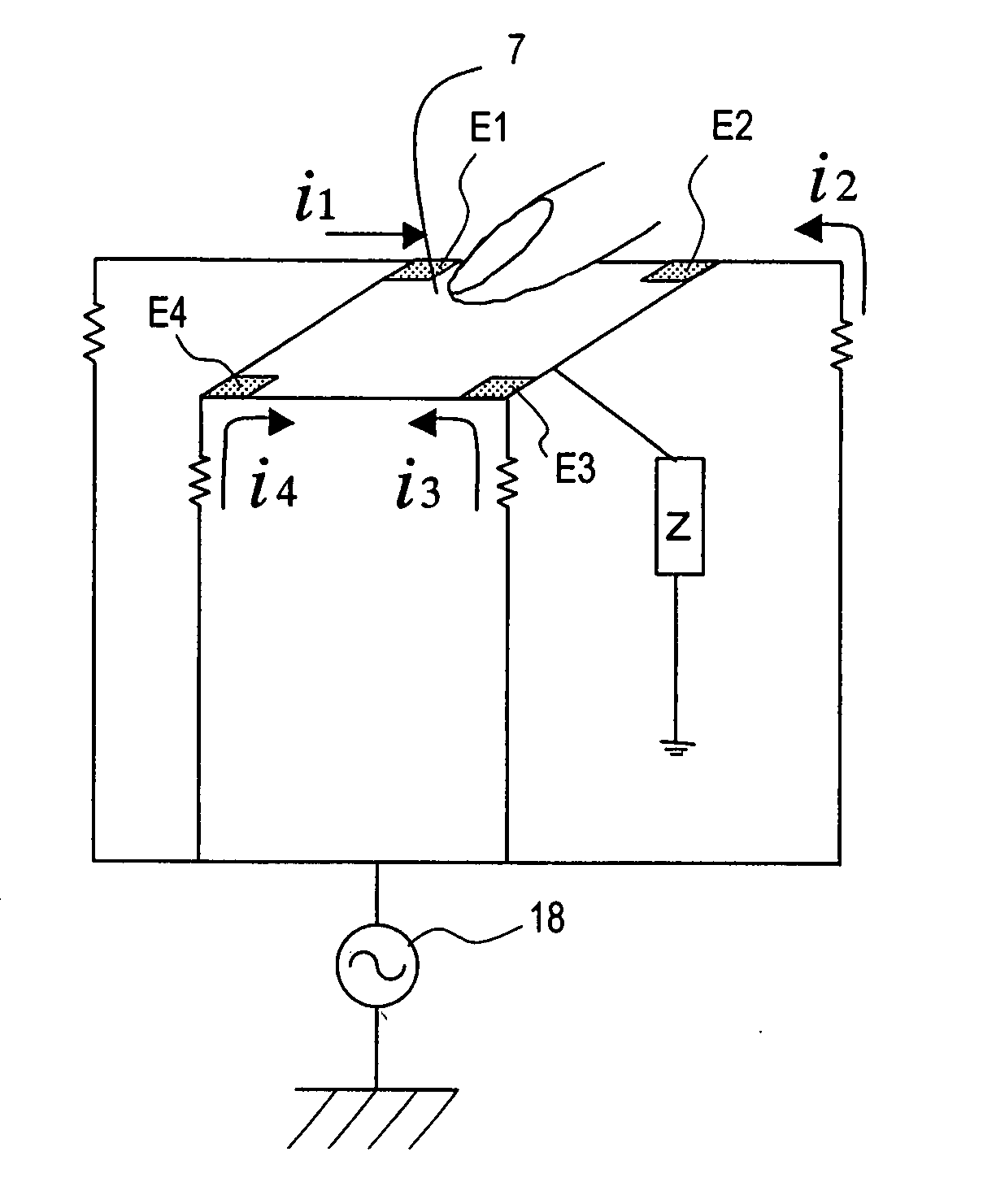 Display Device with Touch Sensor, and Drive Method for the Device