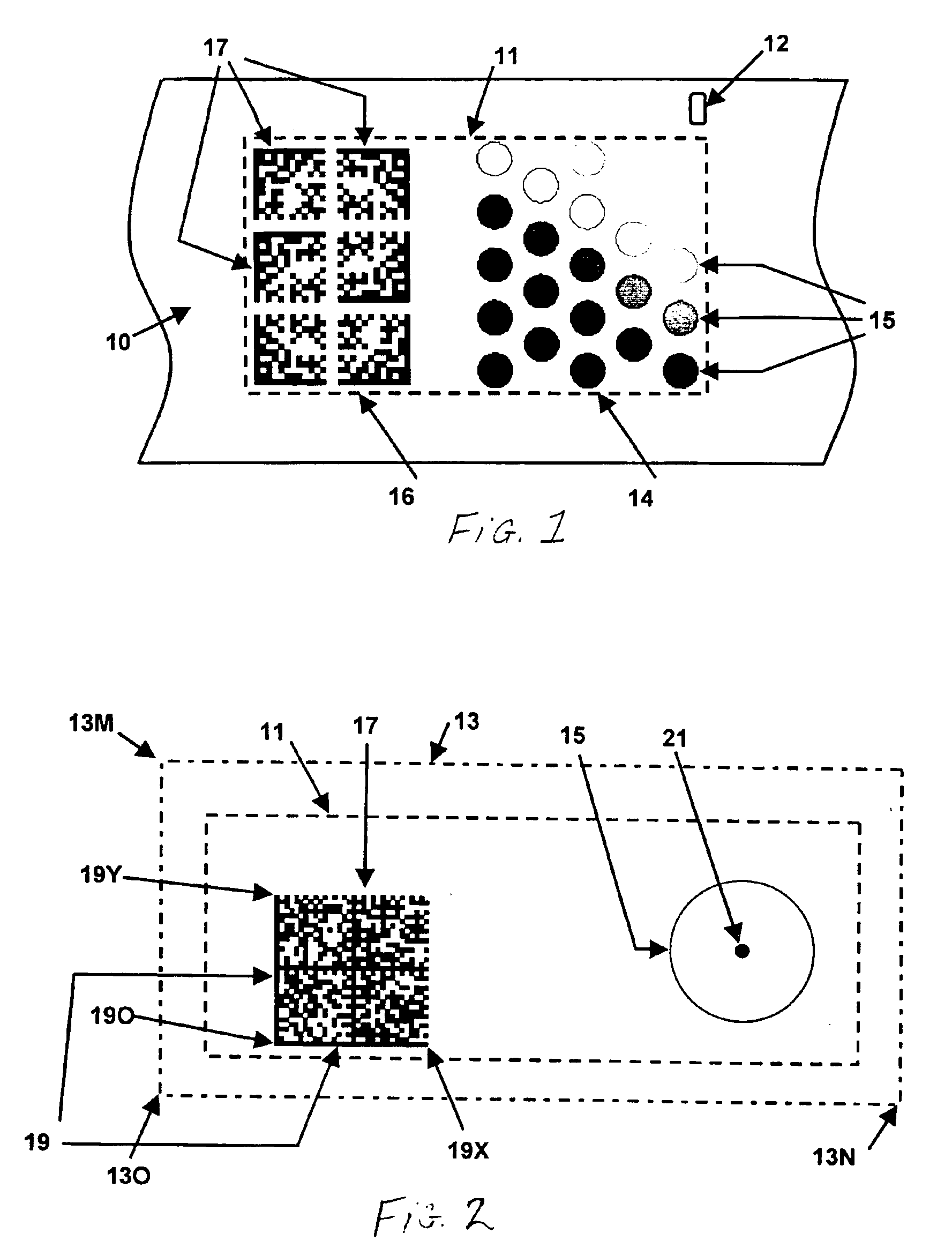 Method of locating a calibration patch in a reference calibration target