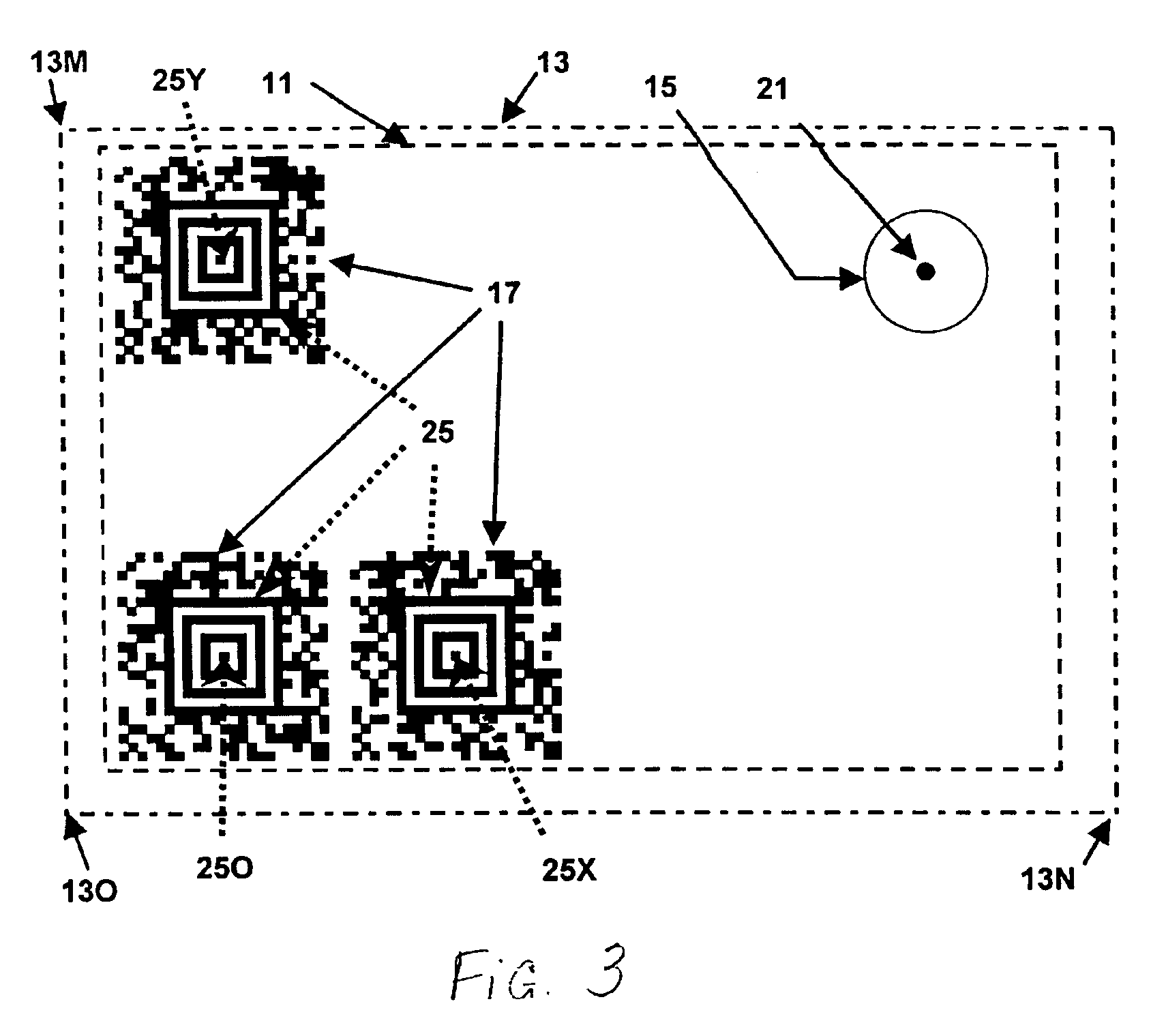 Method of locating a calibration patch in a reference calibration target