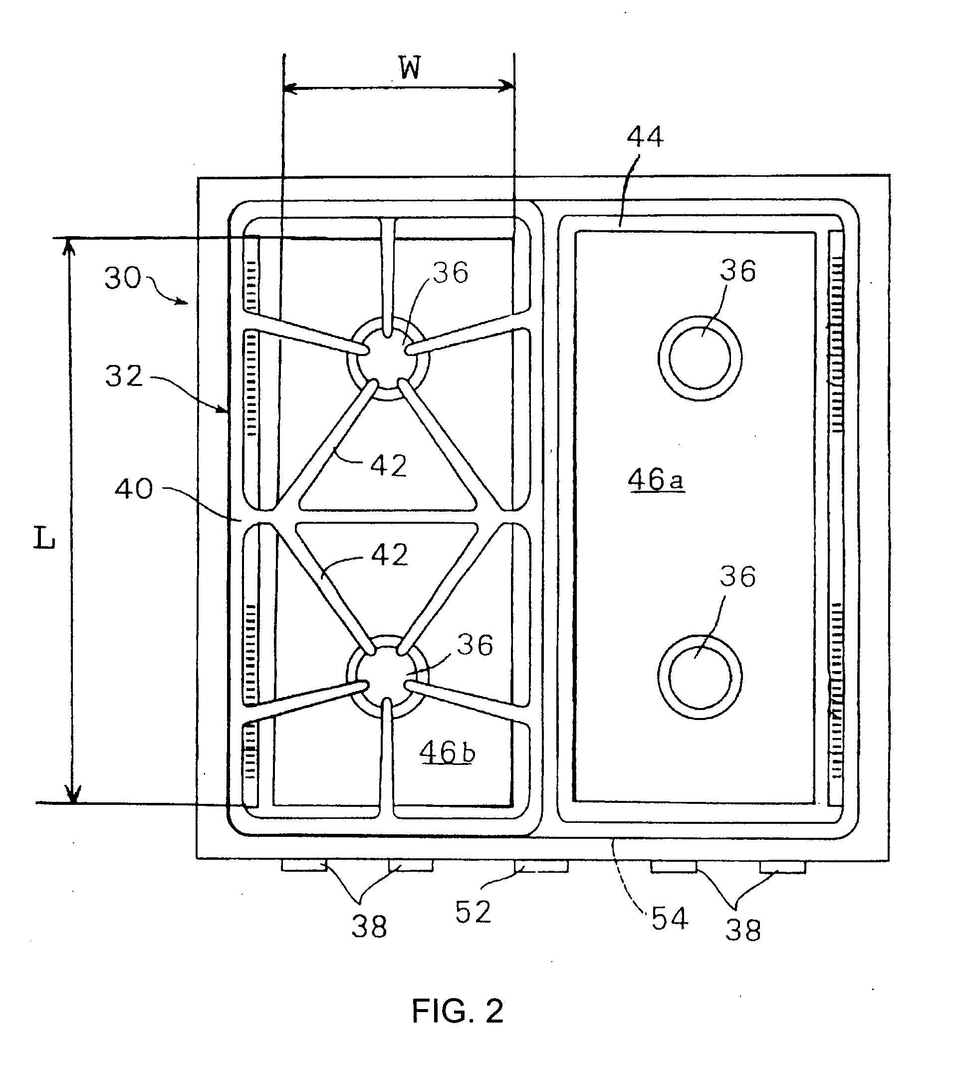 Removable flame heat regulating apparatus including an inner hollow shell and an outer wall for a burner of a gas stove