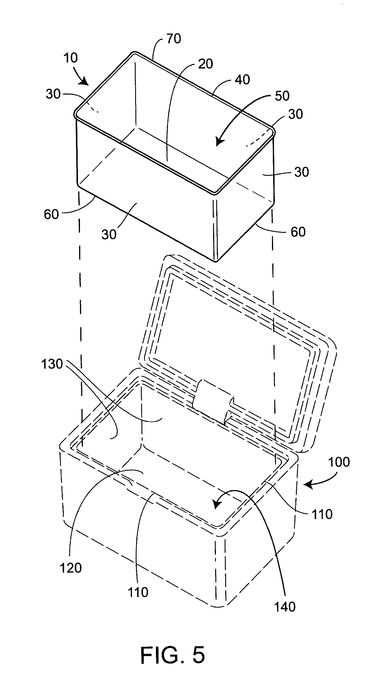Liner for an insulated container