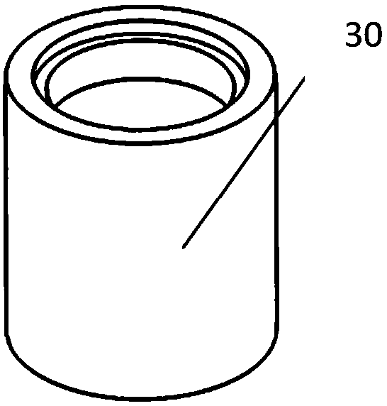 Multi-range double probe device for measuring thickness of metal film