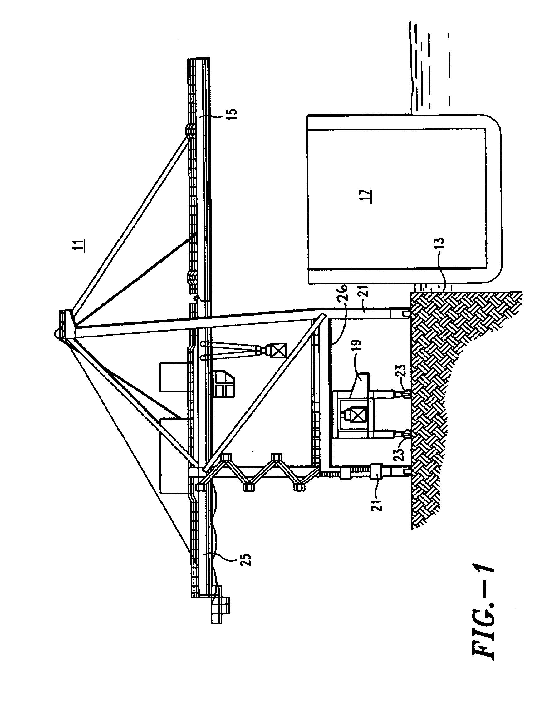 Method of operating a cargo container scanning crane