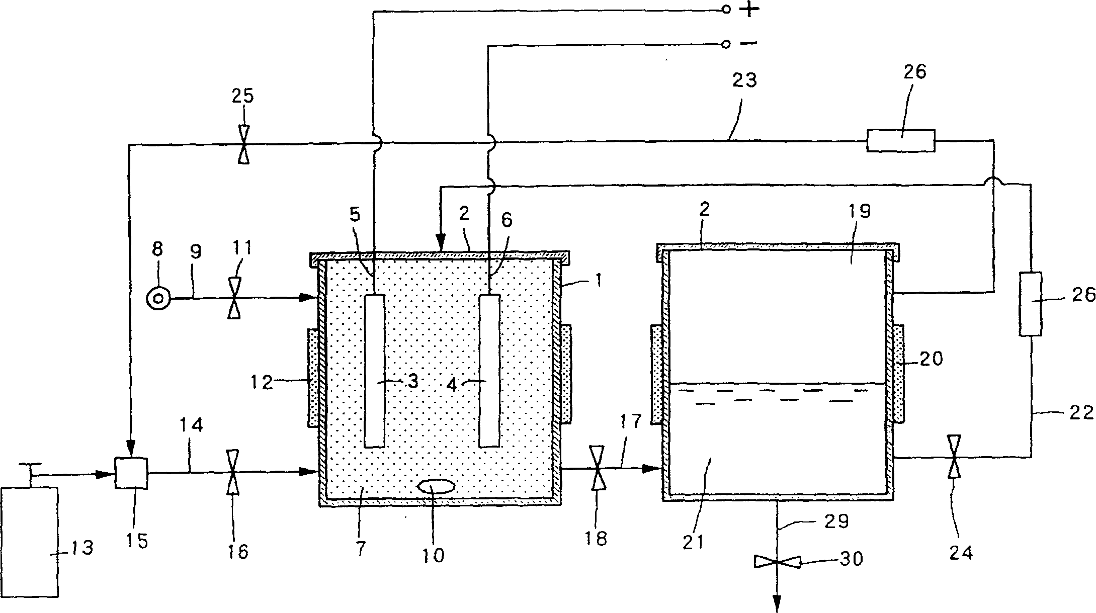 Anodic oxidation method and production method for titanium oxide coating and method of supporting catalyst